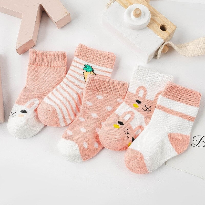 5Pairs Baby Socken